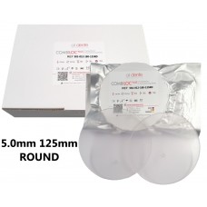 Aldente Combiloc Plus Dual Layer (Hard / Soft) Splint Material - 5.0mm Round 125mm Clear - Pack 10 (581-012-180-125RD)